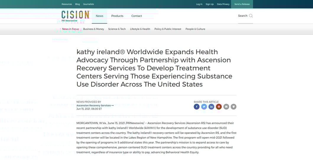 kiRC & Ascension RS Partnership